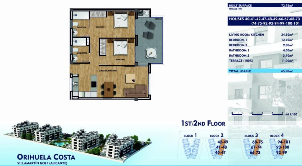 ELA 210085: Apartment for sale in Villamartin